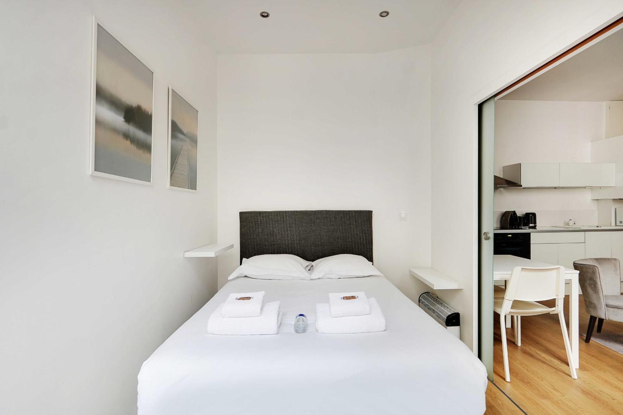 Appart Confortable -1Br 4P- Quartier Beaubourg Parijs Buitenkant foto