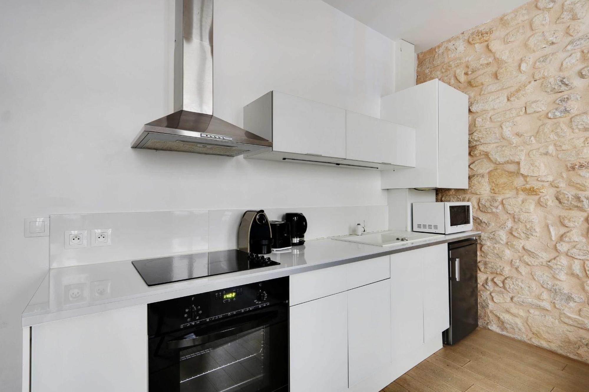 Appart Confortable -1Br 4P- Quartier Beaubourg Parijs Buitenkant foto