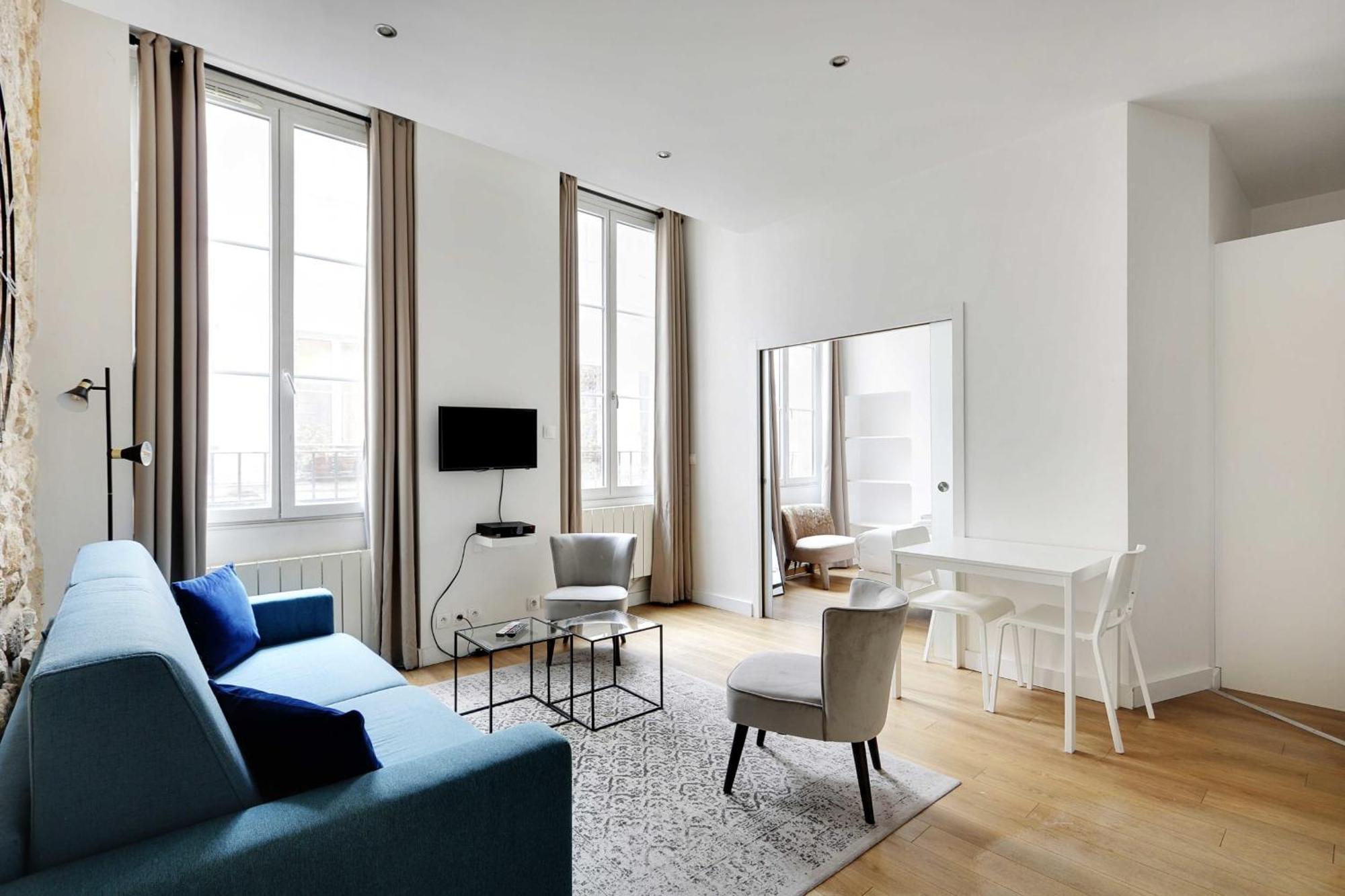 Appart Confortable -1Br 4P- Quartier Beaubourg Parijs Buitenkant foto